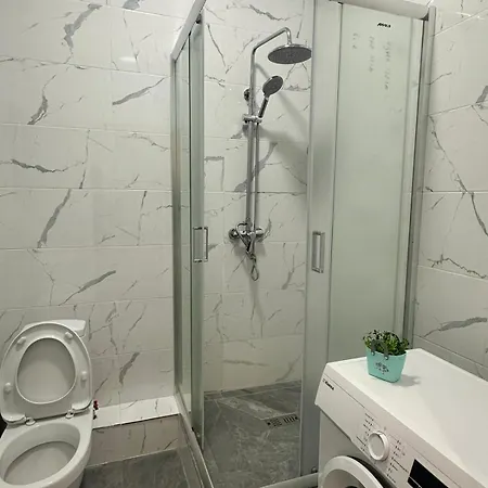 Luxury Two-Room Apartment With Breathtaking Mountain And Mega Mall Views Almaty Exterior photo