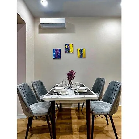Luxury Two-Room Apartment With Breathtaking Mountain And Mega Mall Views Almaty Exterior photo