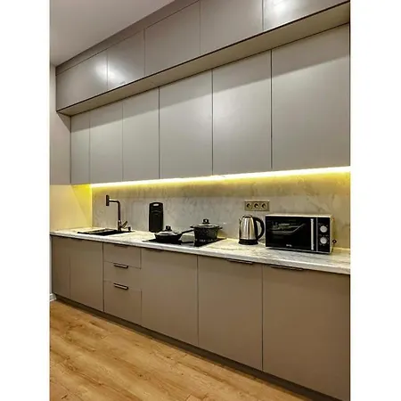 Luxury Two-Room Apartment With Breathtaking Mountain And Mega Mall Views Almaty Exterior photo