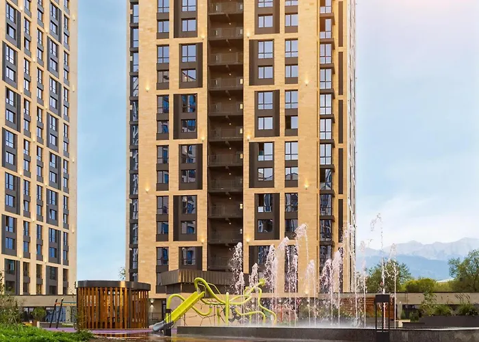 Luxury Two-Room Apartment With Breathtaking Mountain And Mega Mall Views
