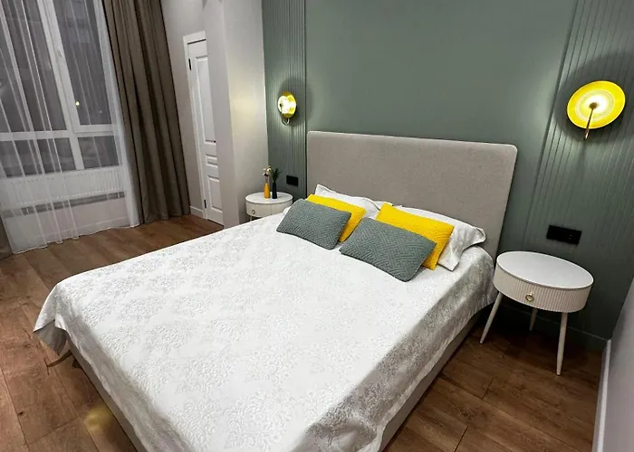 Luxury Two-Room Apartment With Breathtaking Mountain And Mega Mall Views